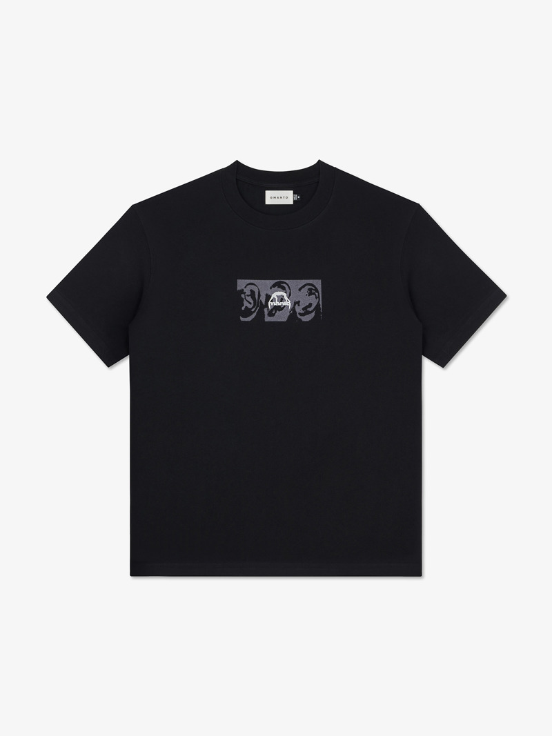 MANTO Redza Peace Oversize tshirt- black
